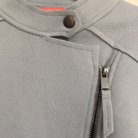 Joe Fresh Moto Style Powder Blue jacket - Picture 3 of 8